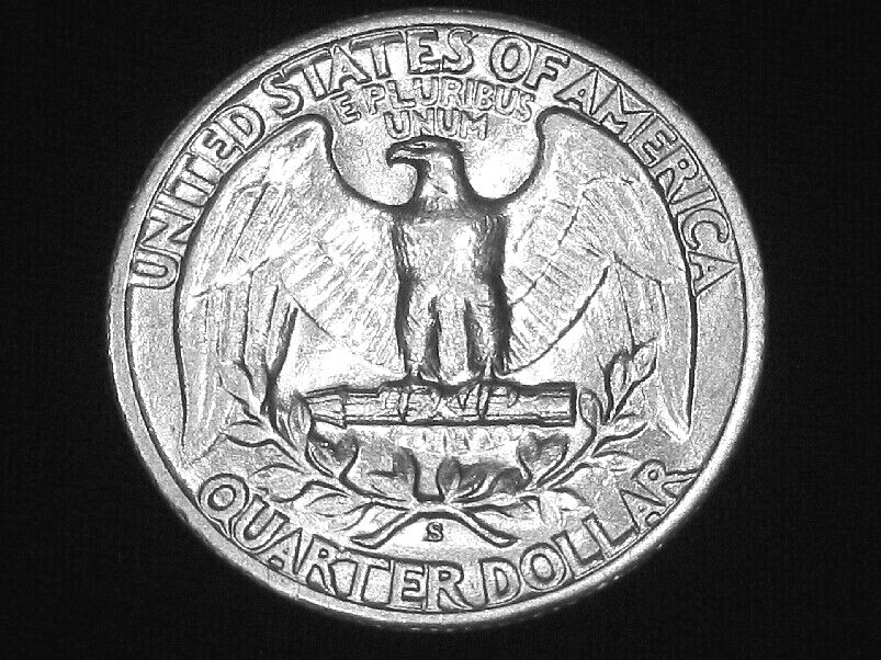 1942-S Washington Quarter --- Almost Uncirculated