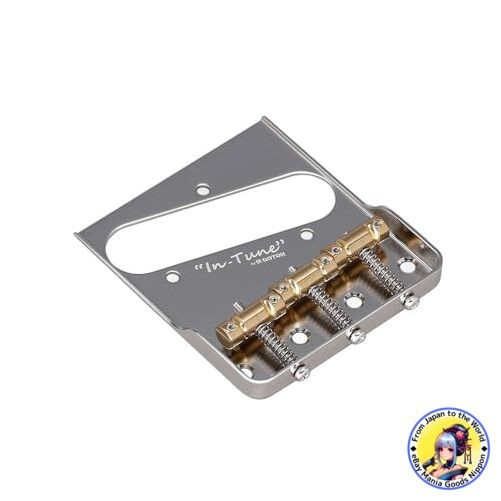 GOTOH TL Type Bridge In-Tune Saddle Chrome PBS-TC1SC BS-TC1S-C
