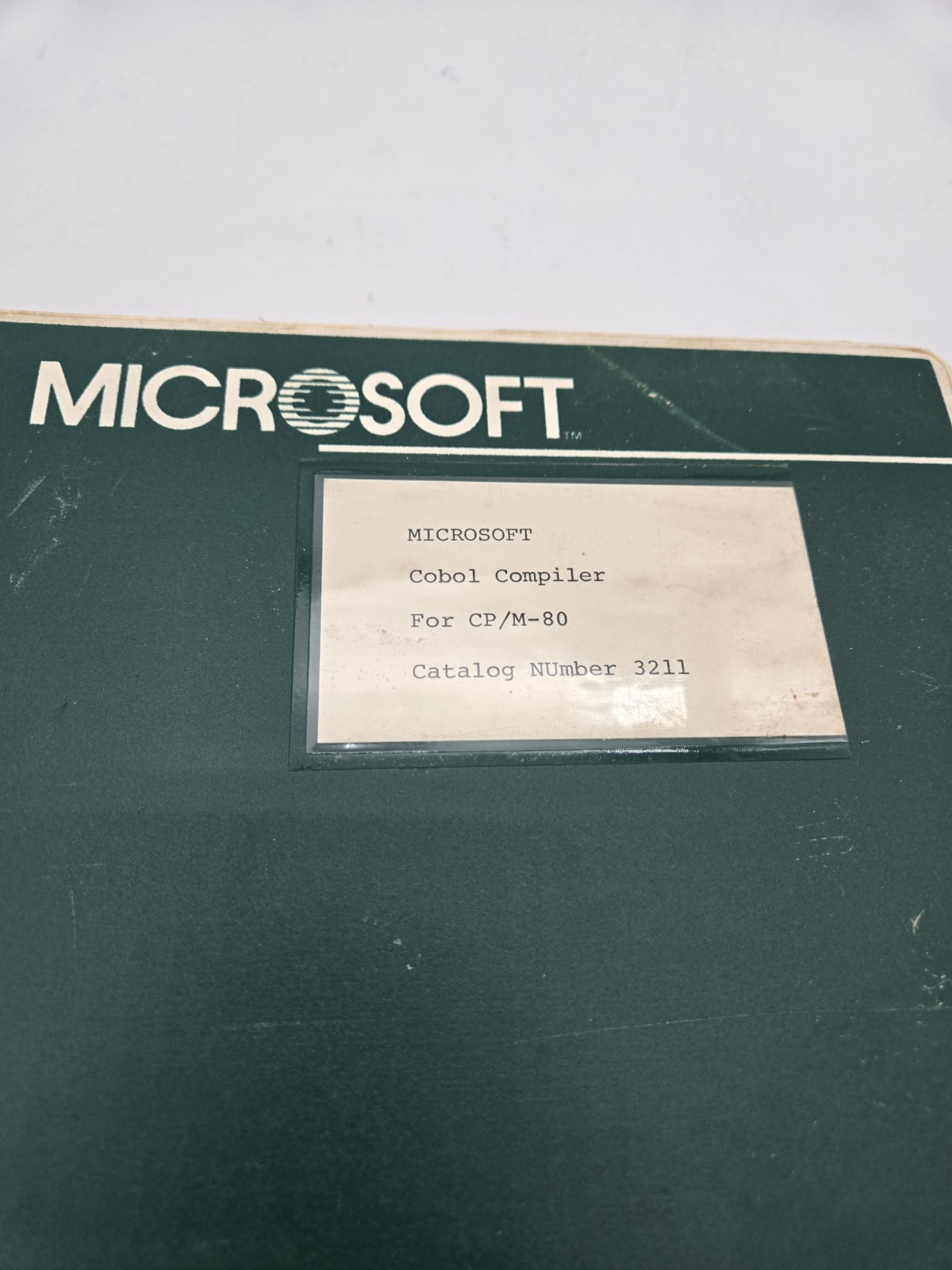 Microsoft User's Guide COBOL Compiler Cp/m-80