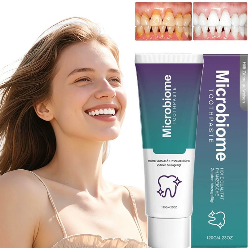 1-5PCS Microbiome Mint Flavor Gum Toothpaste Cleaning Toothpaste Sensitive Teeth