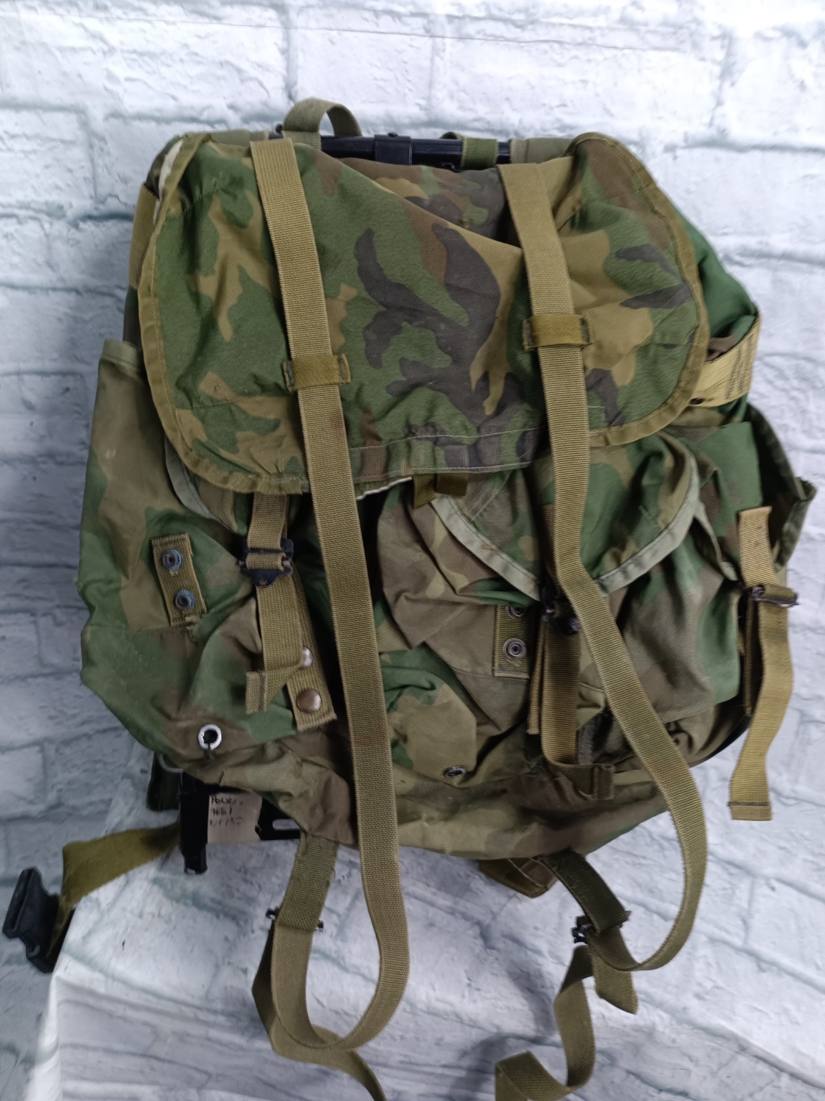 Alice Rucksack US Original Army Surplus Vintage Military Combat Day Pack Camo