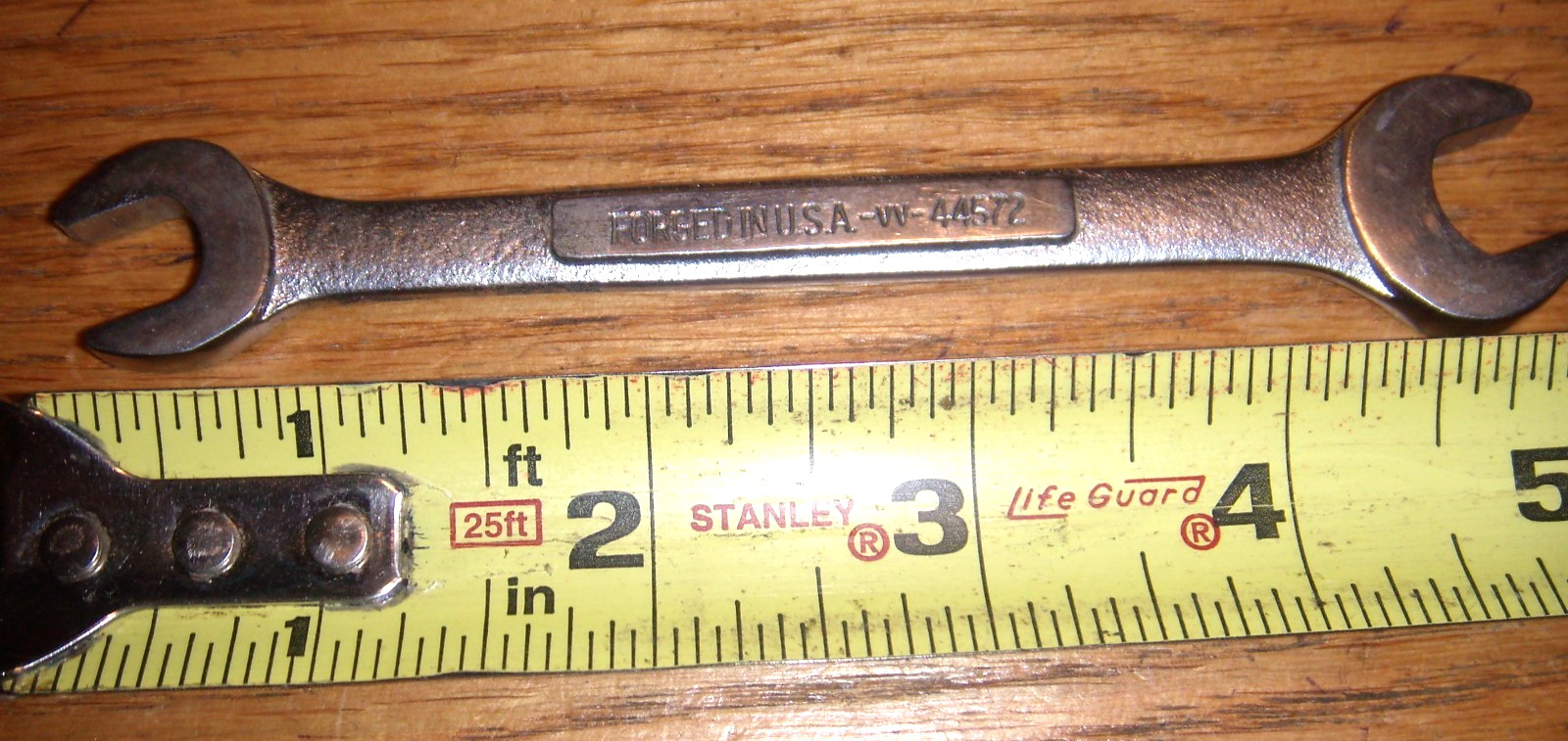 VTG CRAFTSMAN  7/16" X 3/8""  # 44572  COMBO WRENCH  USA  FREE SHIP