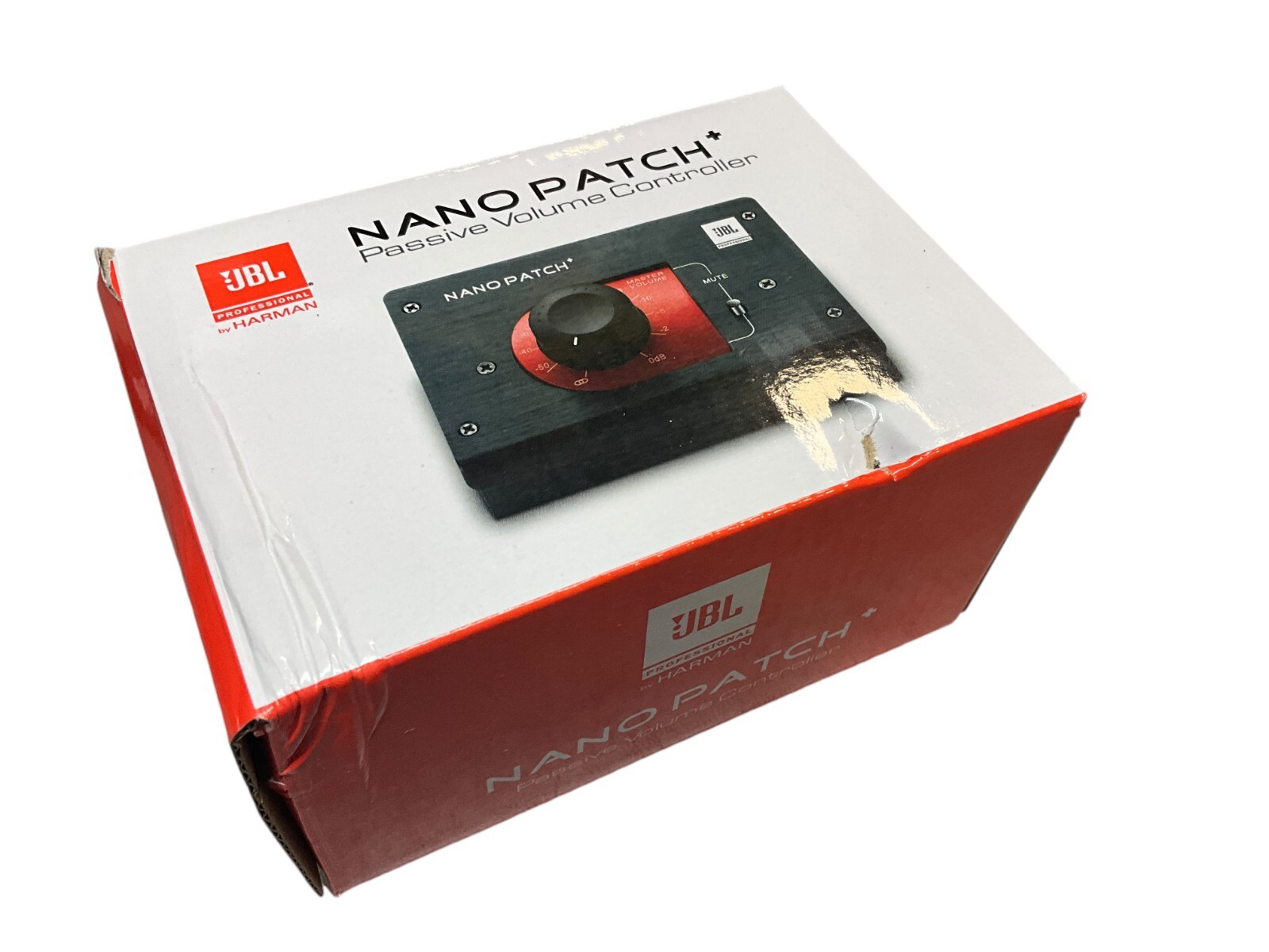 9333421723144 JBL Nano Patch+ Compact 2-Channel Passive Volume Controller NEW