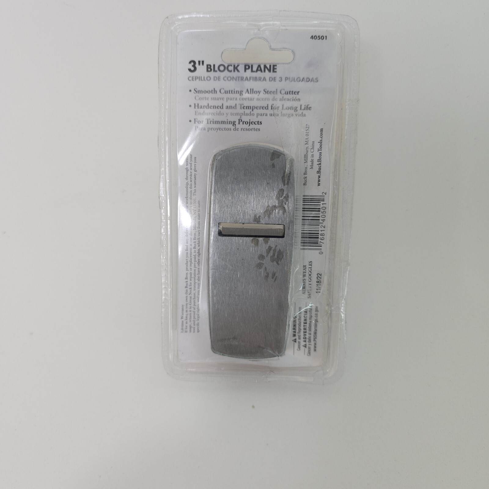 Buck Bros. 3 in. Model Maker Plane