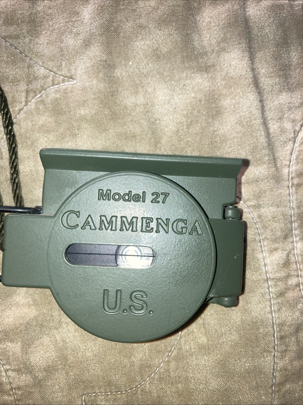 Phosphorescent Military Compass