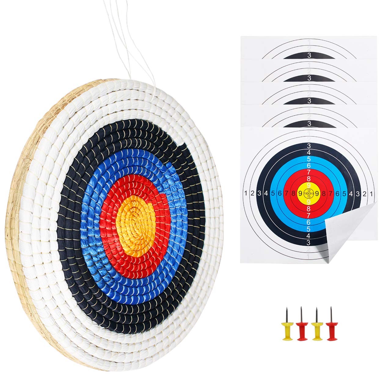 Sinoart Traditional Solid Straw Round 3 Laryes Hand-Made Archery Target Face