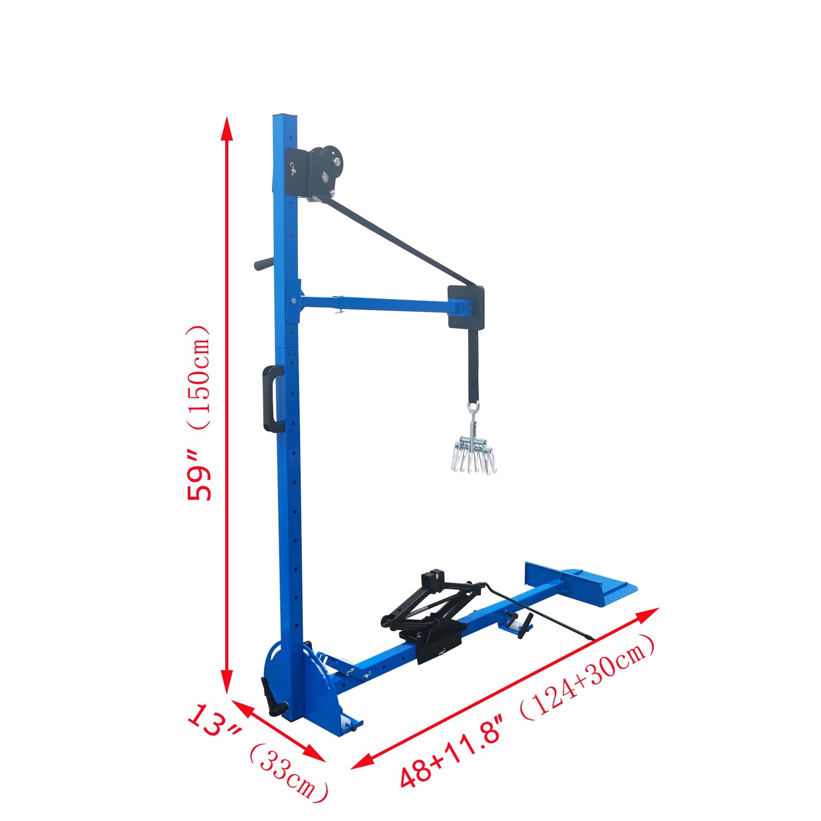 Open Box！Car Body Sheet Metal Dent Repair Tool Pull System with Auxiliary Arm