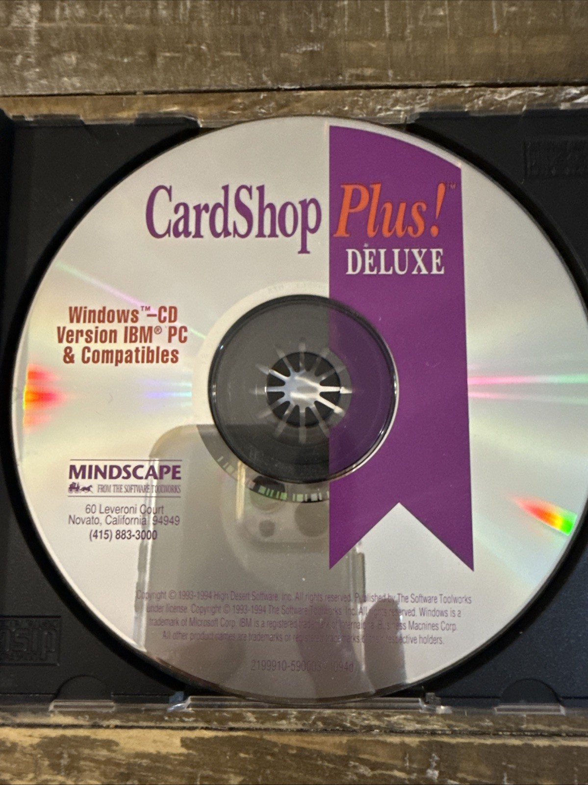 Cardshop Plus Deluxe PC Cd Rom