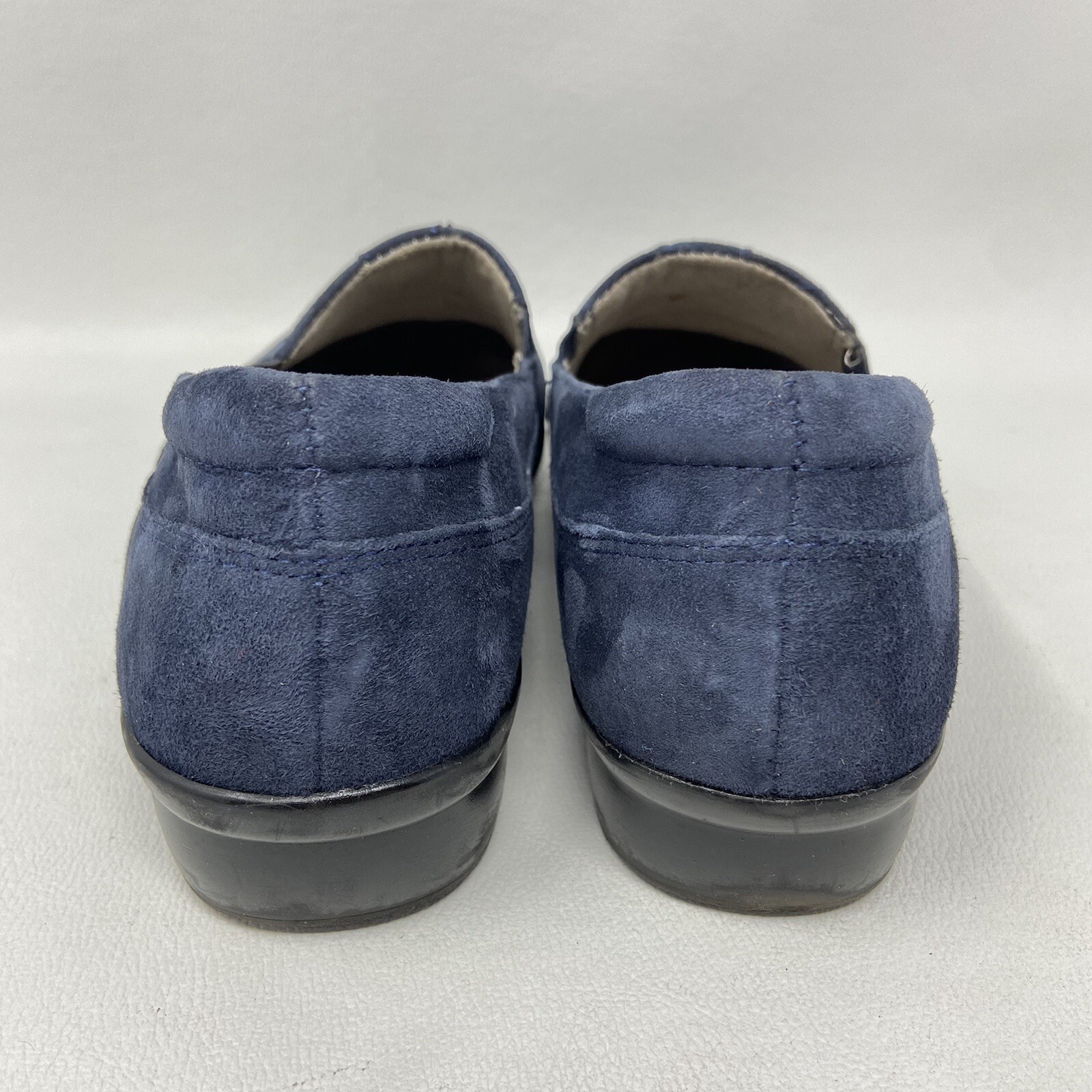 Naturalizer Channing Suede Slip On Loafers, Women's Size 7.5M, Navy