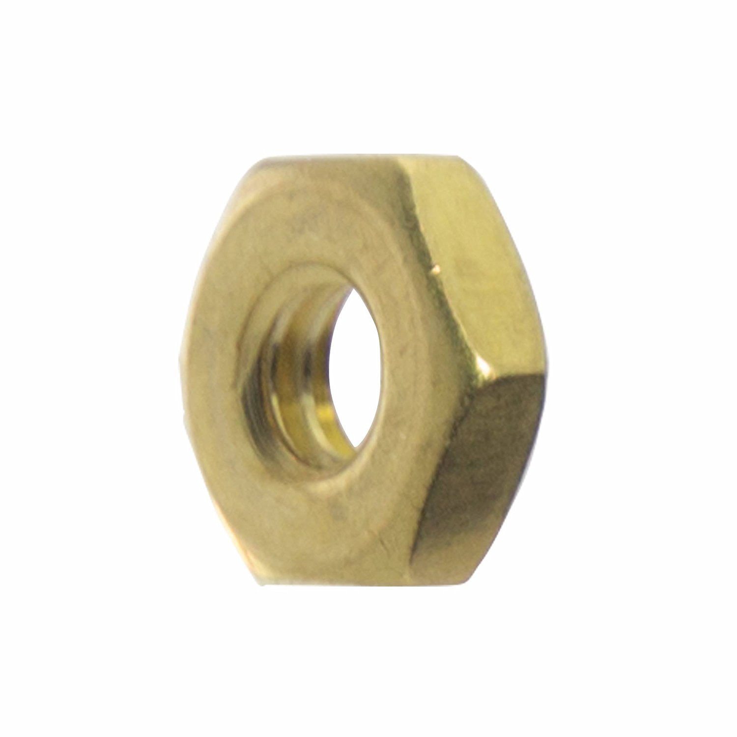 6-32 Machine Screw Hex Nuts Solid Brass Qty 250