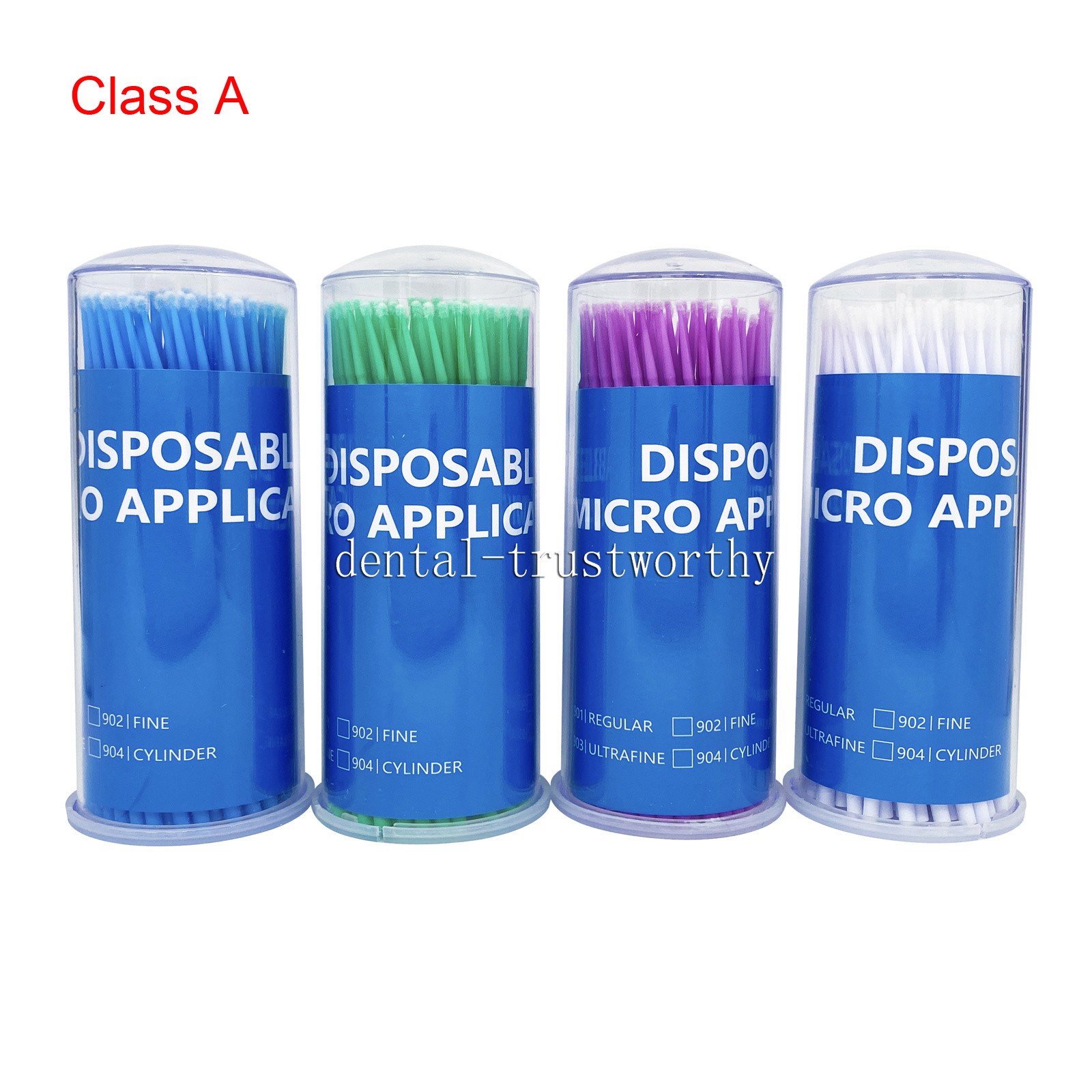 400 Microbrush Micro Brush Applicator Tips Regular, Fine, Super Fine Dental