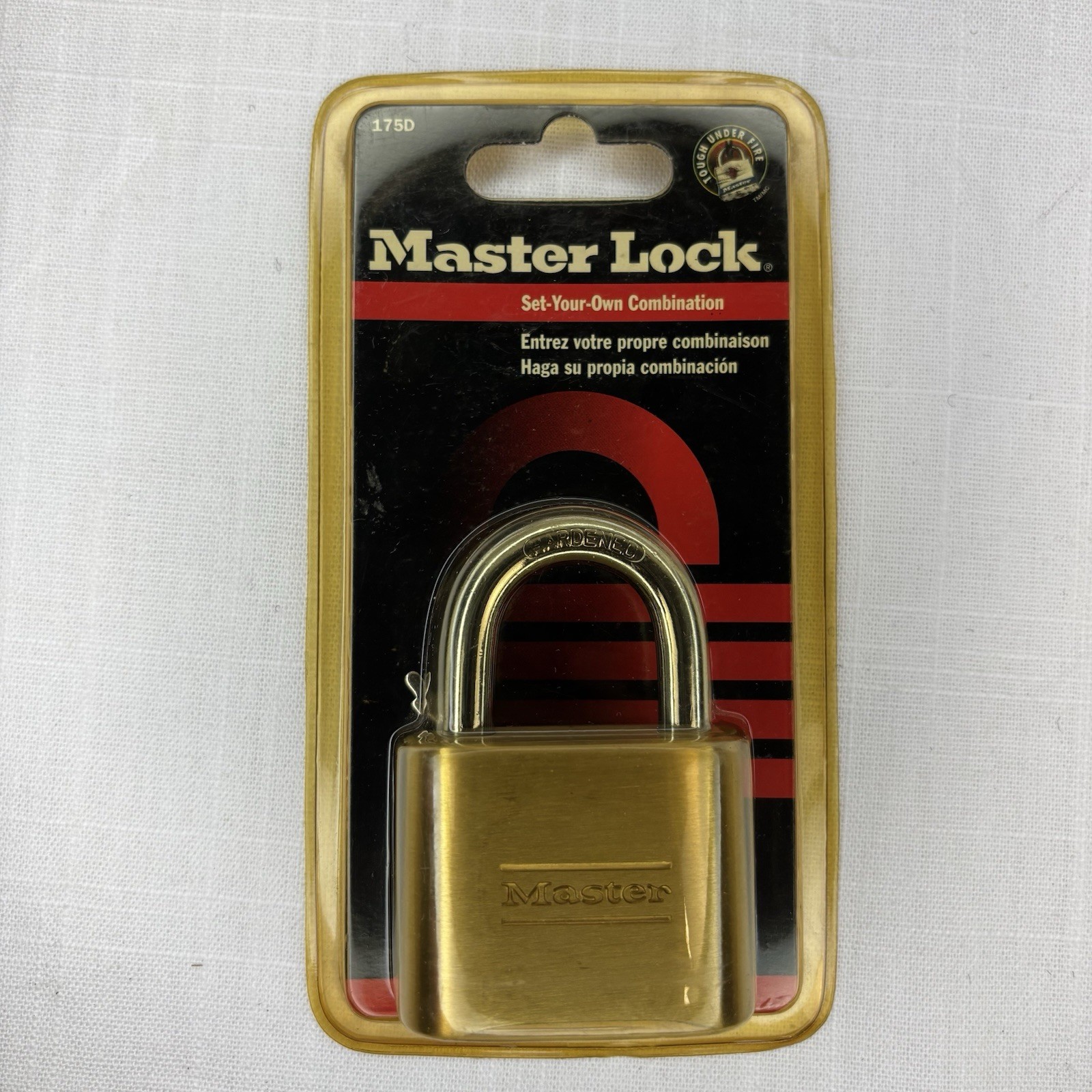 Master Lock 175D Set-your-own Combo Lock 1in Shackle Master 175D