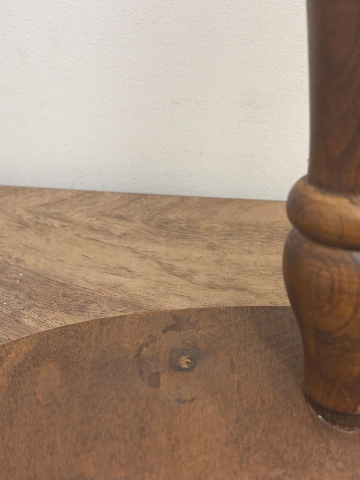 Vintage 3 Leg Maple Milking Stool #R82A Solid Wood Butt Or Saddle Seat Stool