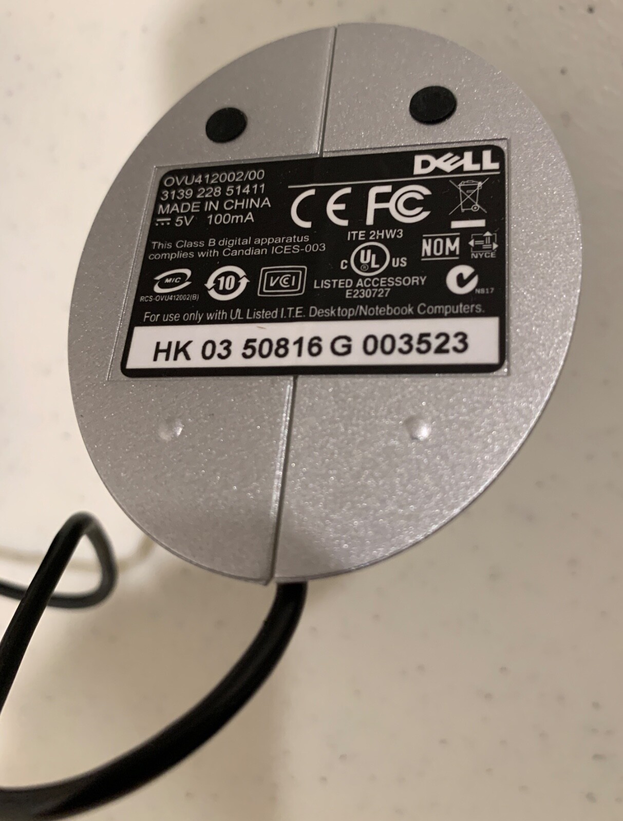 Dell XPS Multi Media Windows Remote Control Kit OMR268 New In Box
