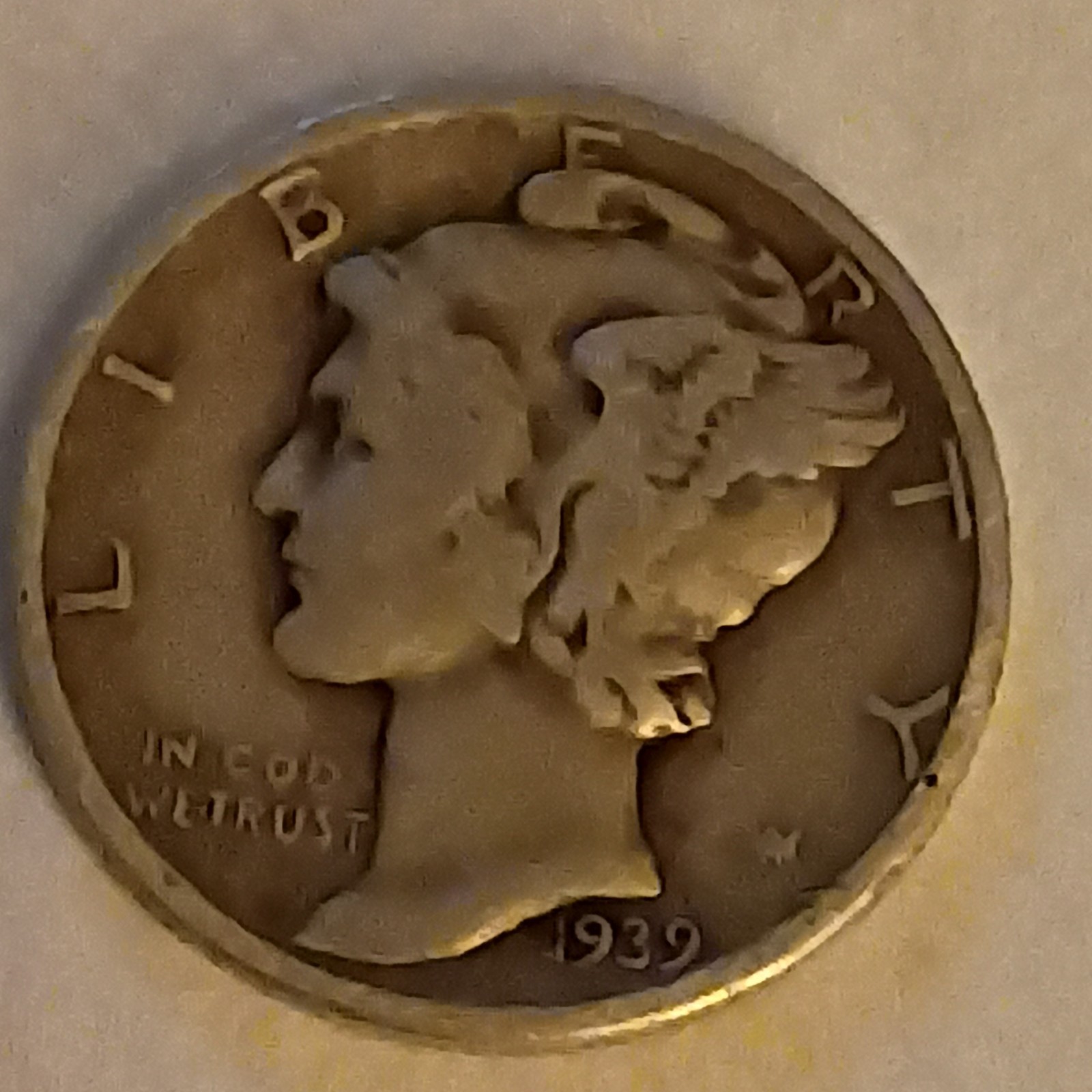 1939 w mercury dime w/ MAJOR ERRORS !!!! please look