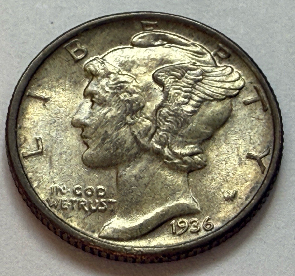 1936 MERCURY DIME SILVER U.S. COIN * GET WHAT U C * SHIPS FREE