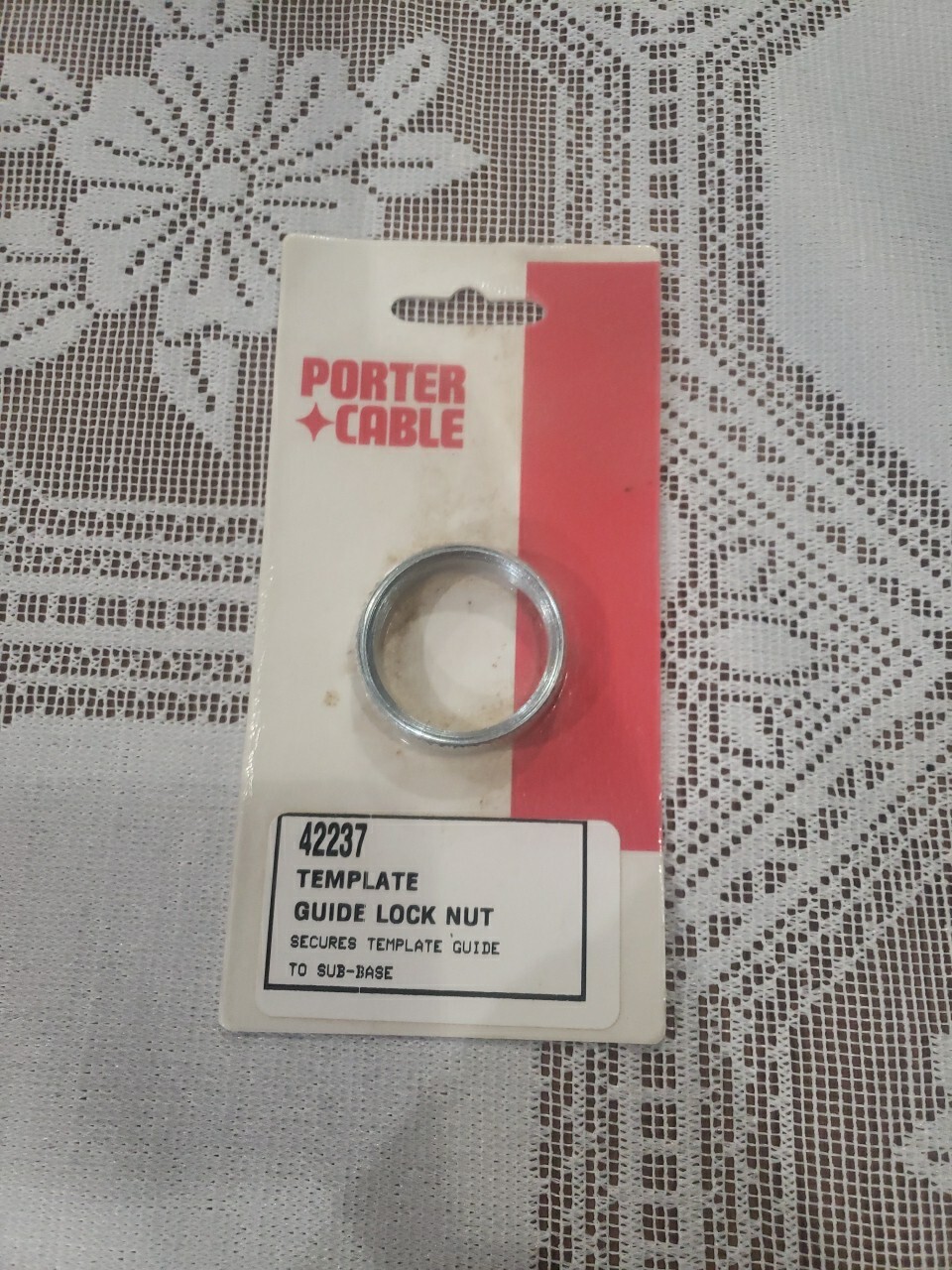 Porter Cab;e 42237 Temple Guide Lock Nut