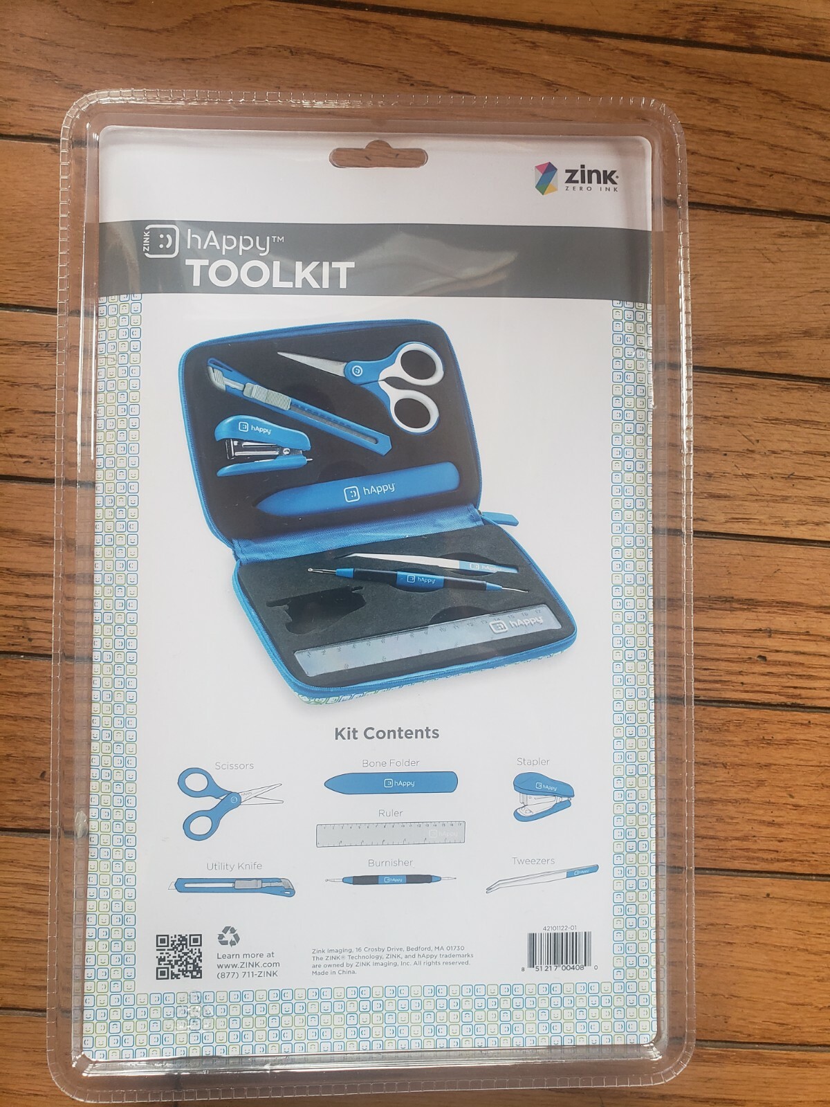 ZINK Happy Scrapbooking Craft Tool Kit with Case NEW