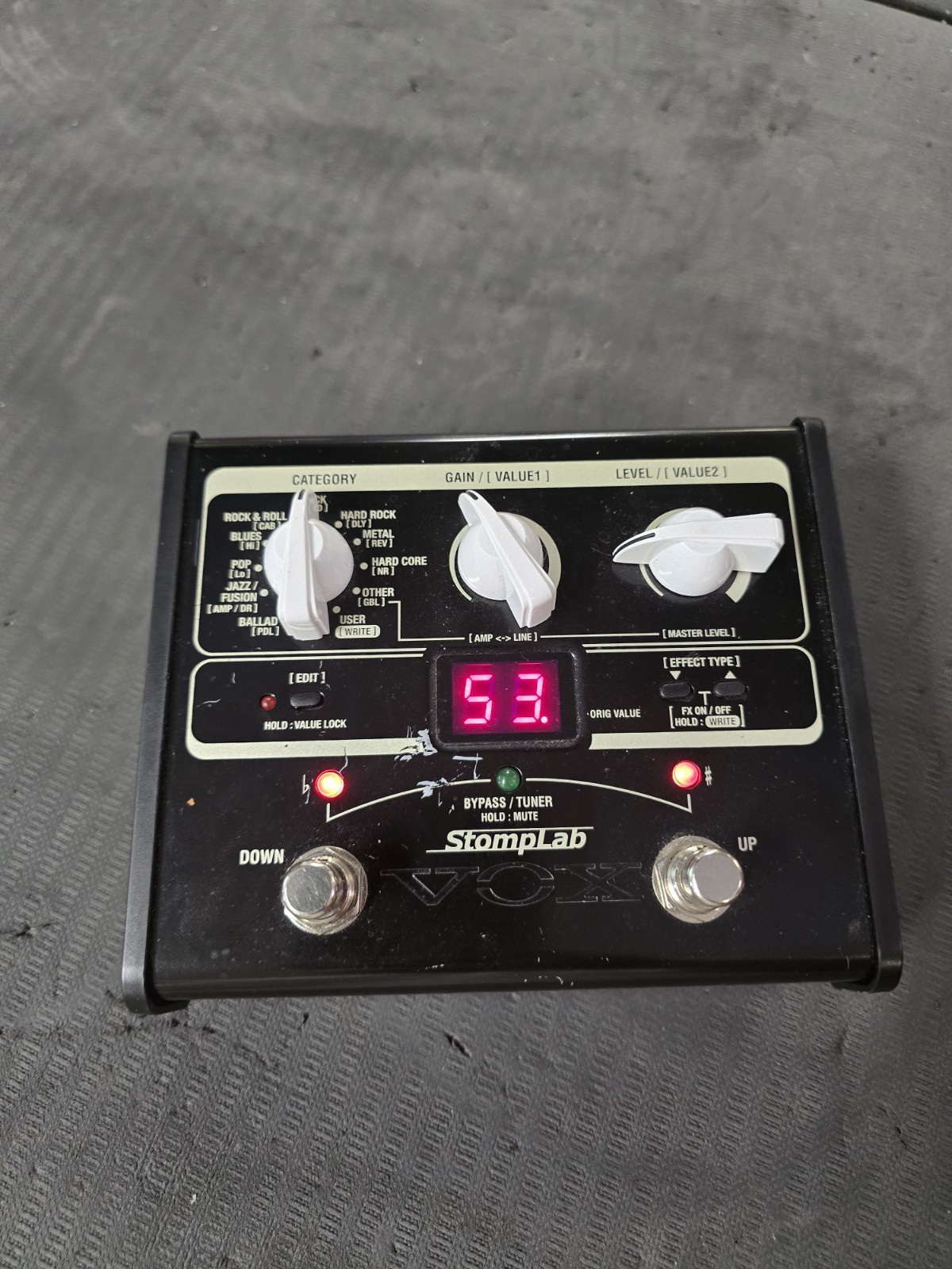 Vox StompLab IG 1G Modeling Guitar Effects Pedal SL1G