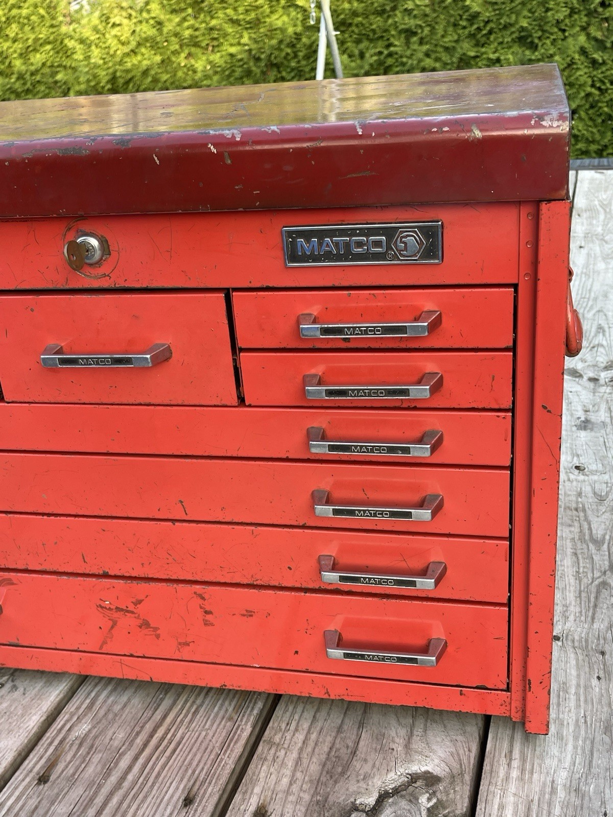 Matco Tool Chest Box Heavy Duty Mechanic Toolbox Used