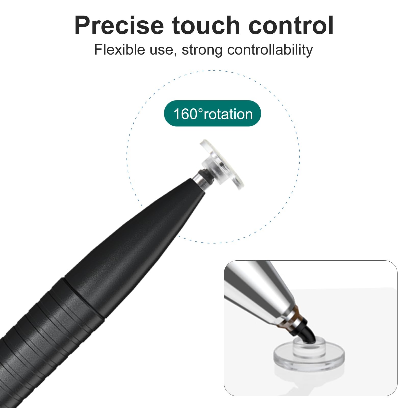 36 Pcs Stylus Tips Tips Only High Precision Stylus Pen Tips Universal for Mob...