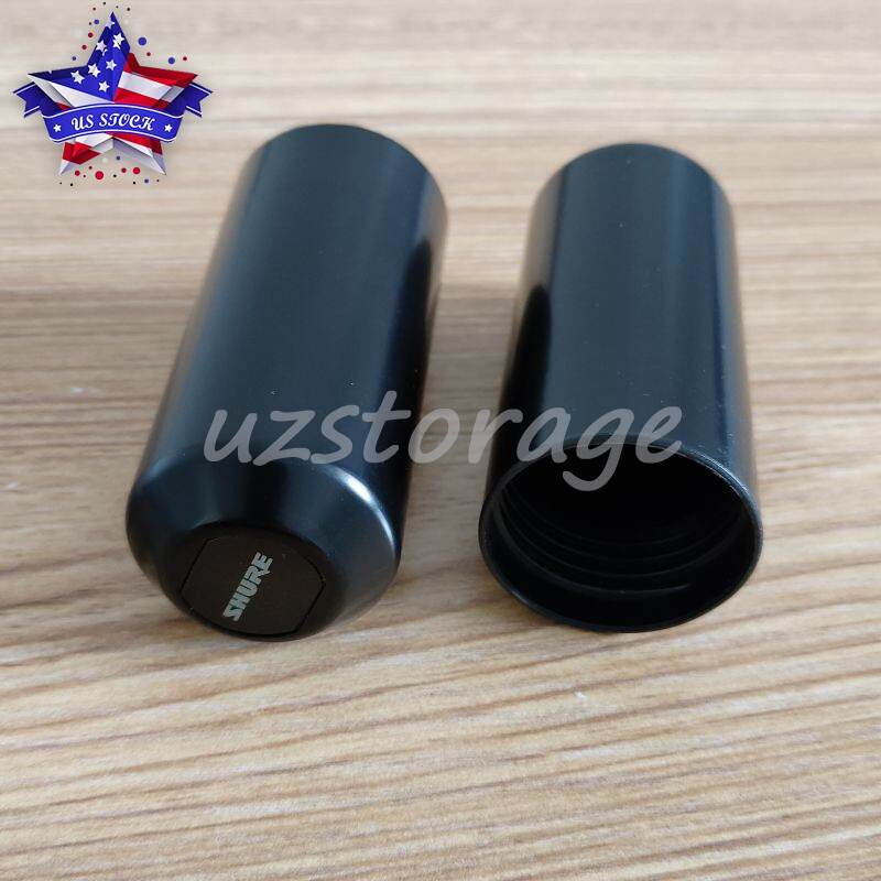 2Pcs Microphones Battery Cover For PGX24 SLX24 PG58 SM58 BETA58 Wireless Black