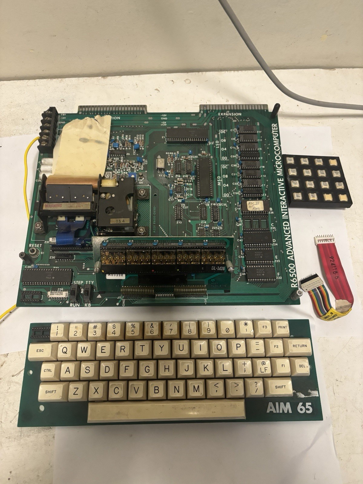 Vintage Rockwell AIM 65 R6500 Advanced Interactive Microcomputer