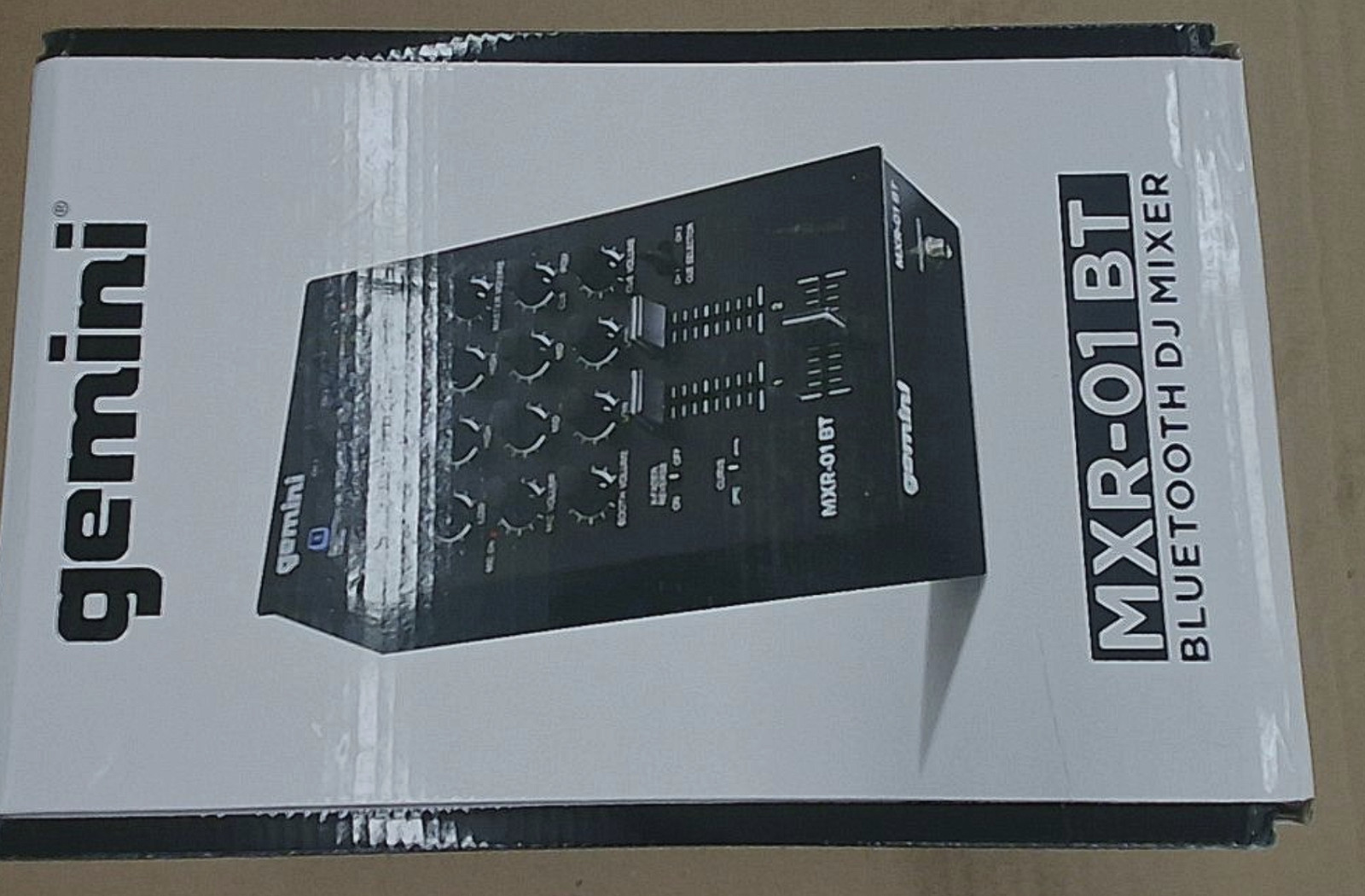 Gemini MXR-01BT 2 Channel Professional DJ Mixer With Bluetooth Input