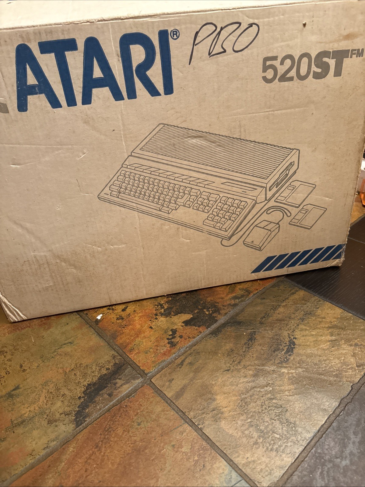 Atari 520ST Personal Computer, Original packaging, Lightly Used