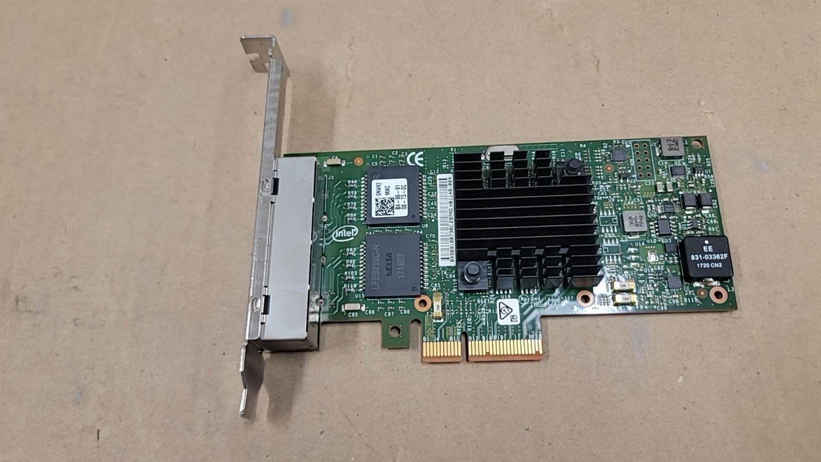 Dell Intel 4 Quad-port PCI-e Server Adapter DP/N 00NWK2 0NWK2 I350-T4