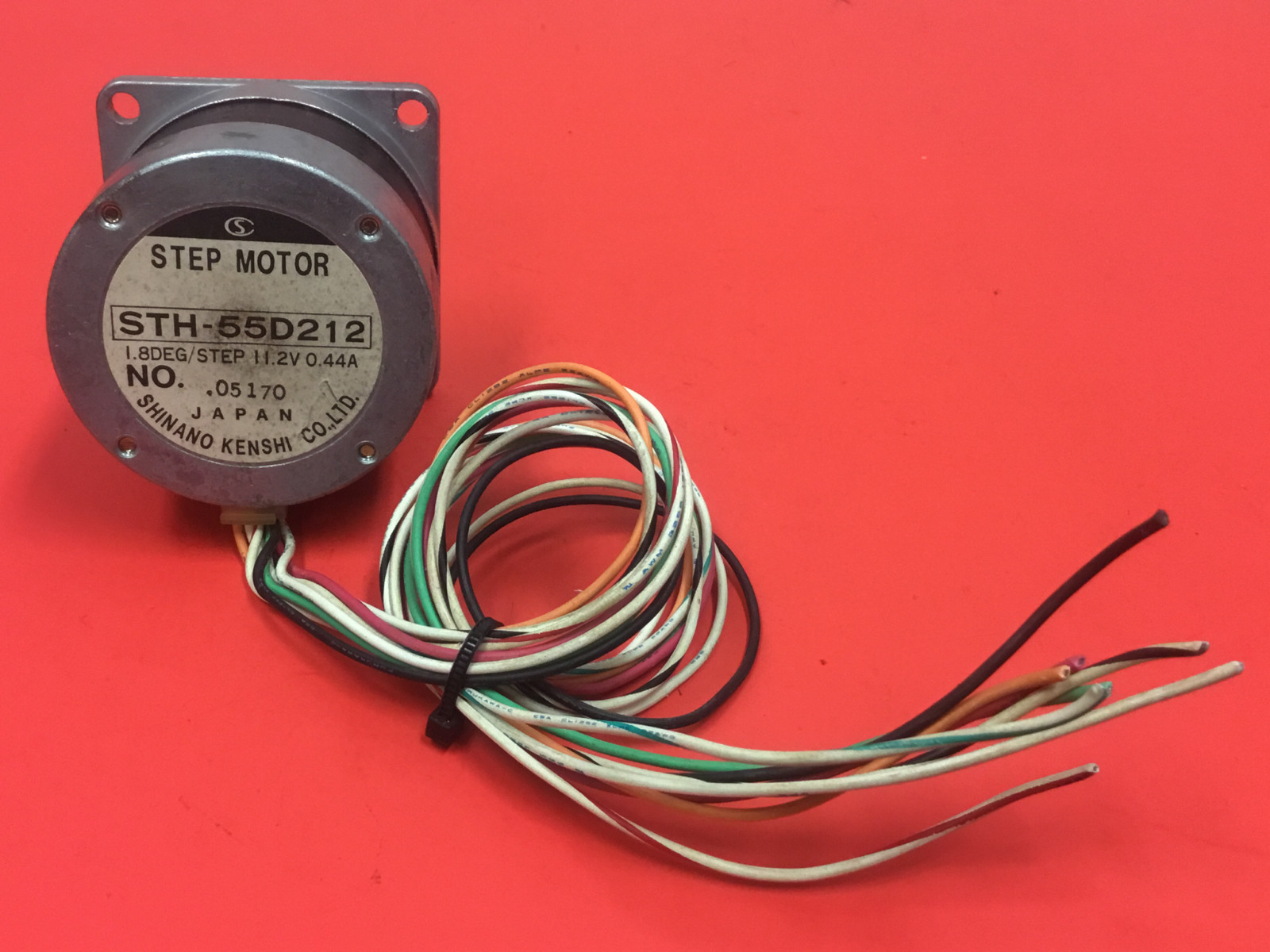 Shinano Kenshi - P/N: STH-55D212 - 1.8Deg/Step 11.2V 0.44A - Step Motor