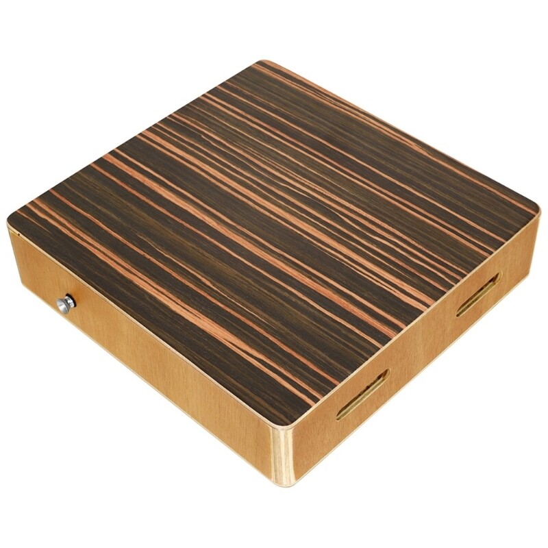 Cajon Box Drum Flat Hand Drum Percussions Instrument with Adjustable Belt