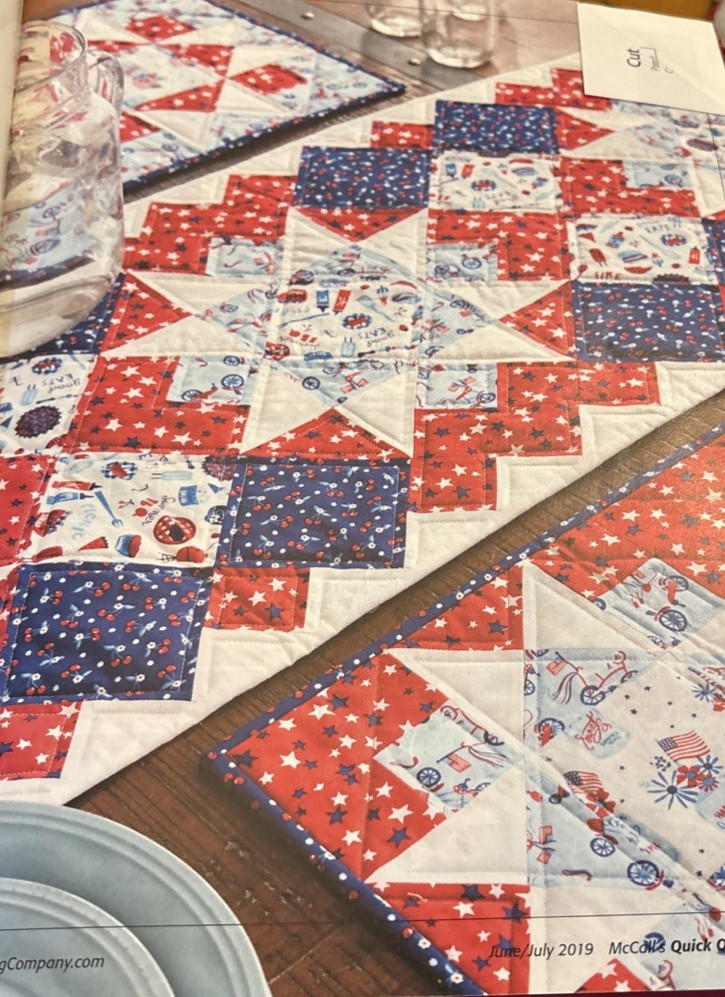 Rare McCall's Quick Quilts June/July 2019
