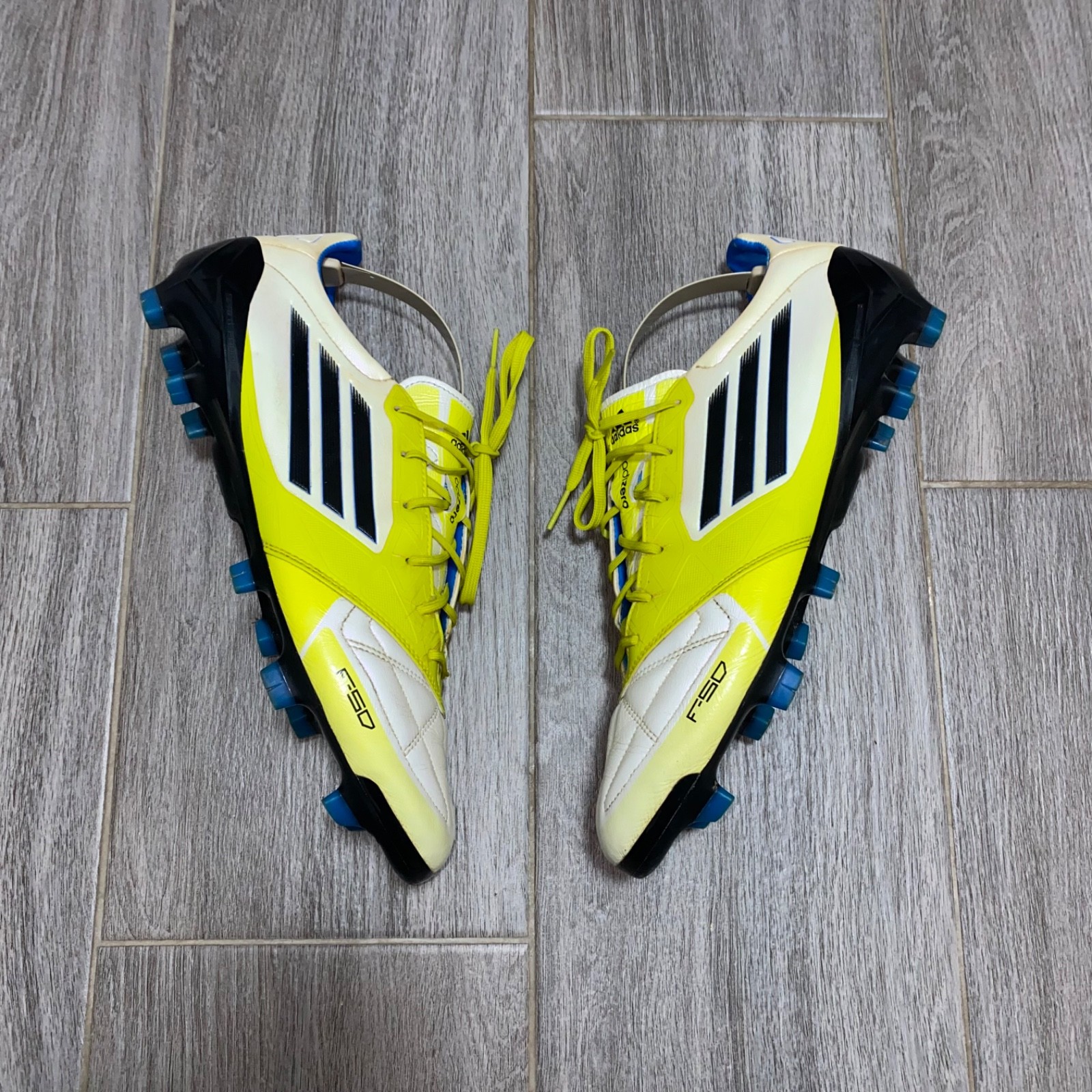 Adidas Adizero F50 FG Elite Leather Soccer Cleats Football Boots US10.5 UK10