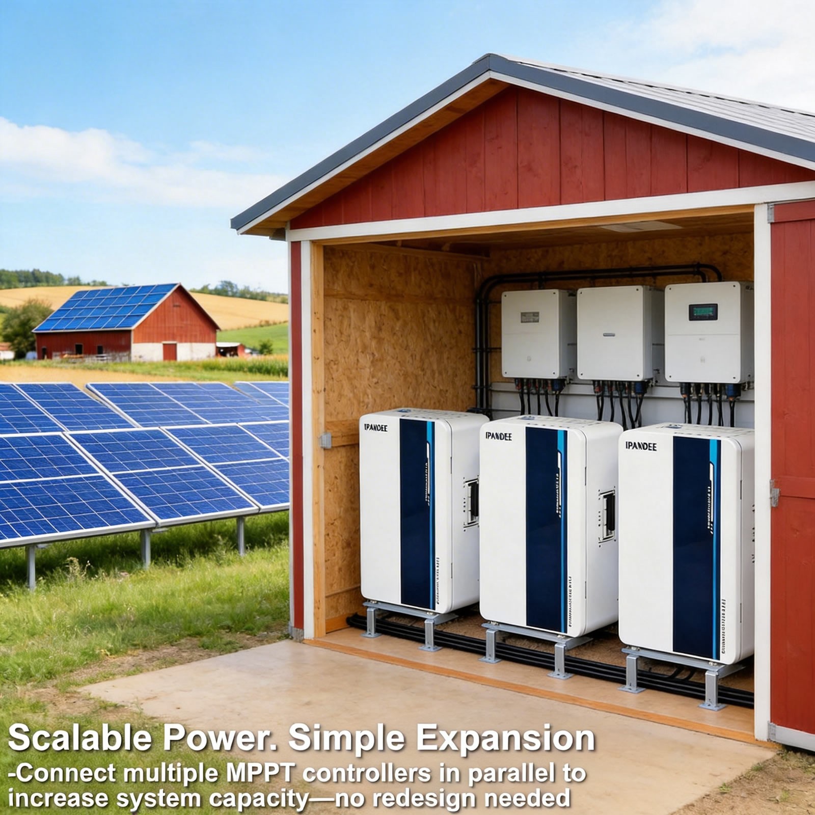 20.8KW 100A Solar Charge Controller w/Bluetooth & APP Max 660V Battery Regulator