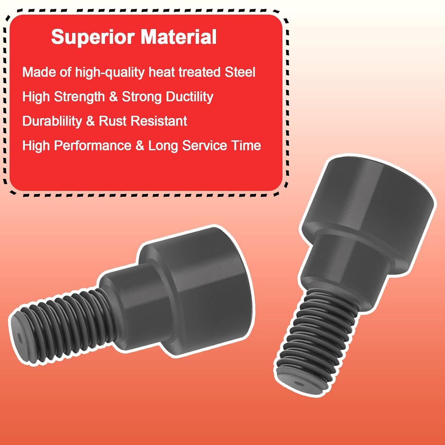 Replacement Hex Bolts for Olympic Bars, Curl Bars, Tricep Bars, Dumbbell Bars