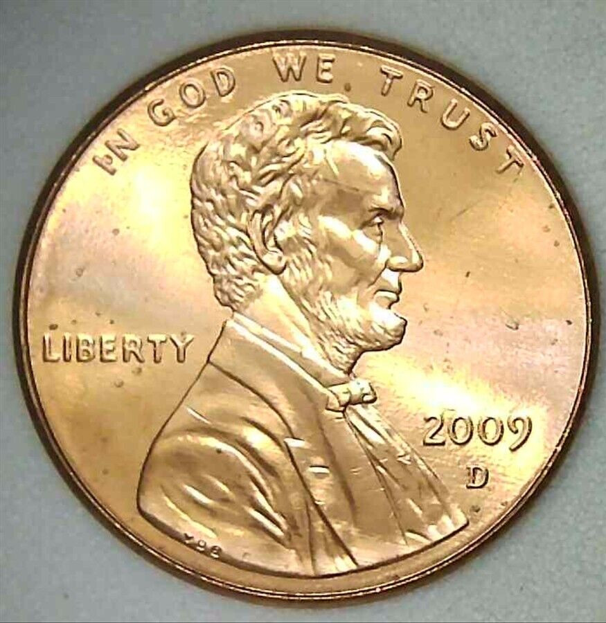 2009-D 1C Lincoln Bicentennial Cent BP BU Red 23th0604-2