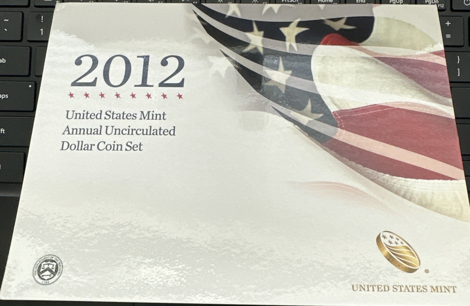 2012 American Silver Eagle Annual US Mint Set.