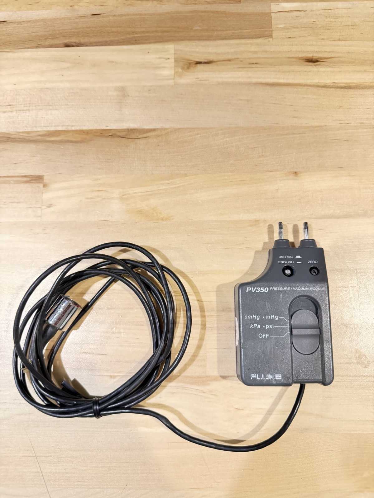 FLUKE PV350 PRESSURE VACUMM TRANSDUCER MODULE (PARTS ONLY) DOESN’T WORK