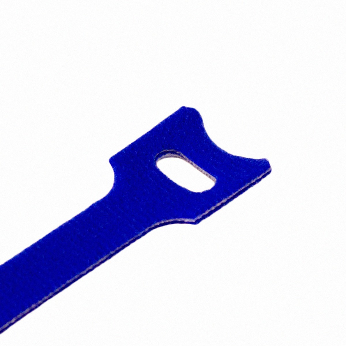 10 Inch Hook and Loop Reusable Strap Cable Cord Wire Ties 75 Pack Blue