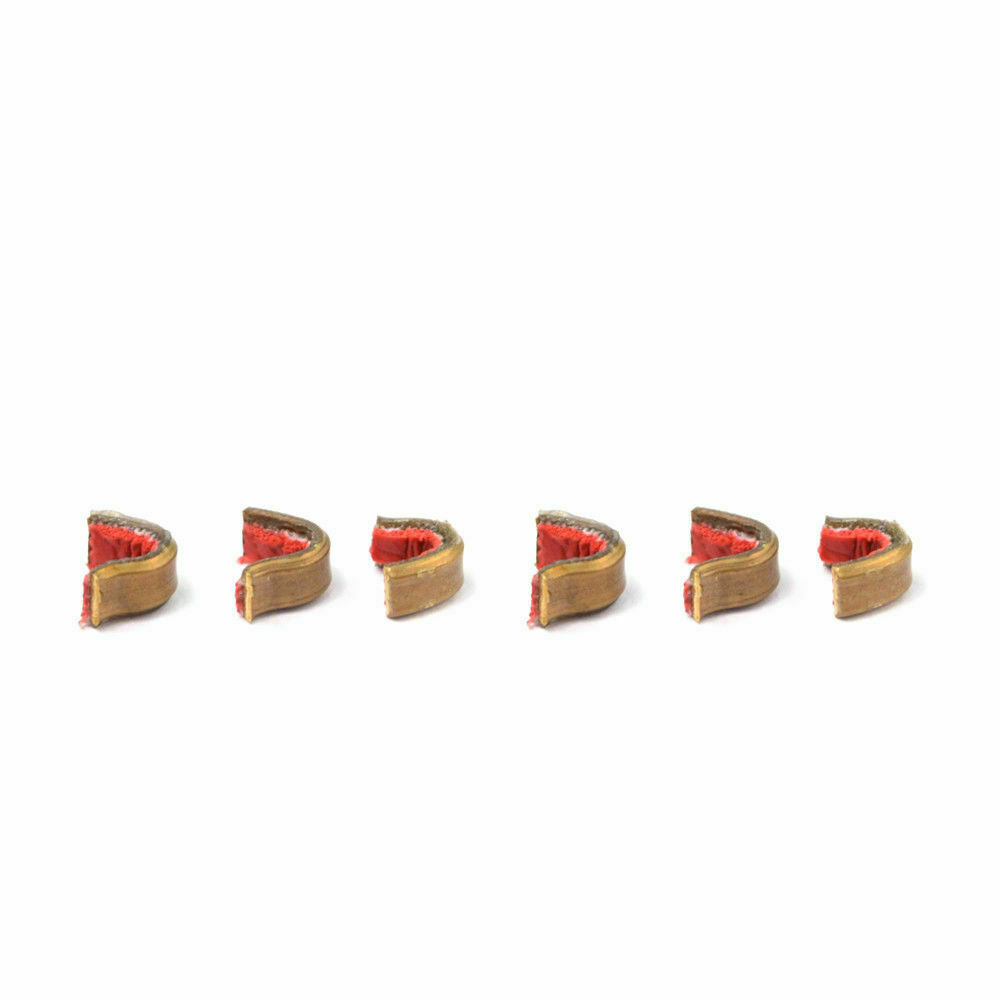 6pcs Archery Bow String Nocking Points Strings Nock Sets Brass Buckle Clip Knock