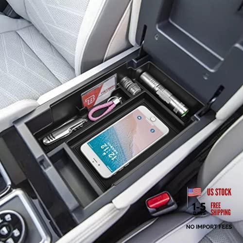 TACORBO Center Console Organizer Tray for Nissan Pathfinder 2022 2023 black