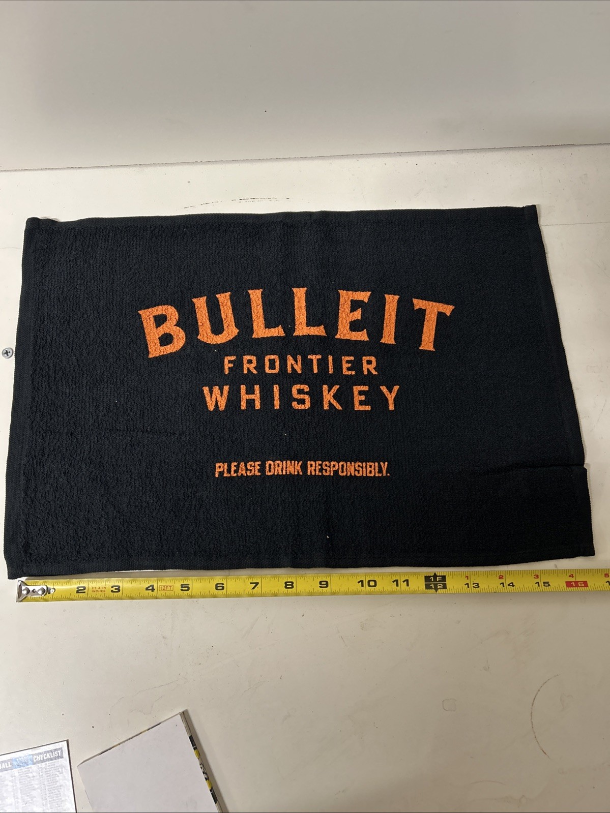 Bulletin Bourbon Bar Towel Black (2 Pack)