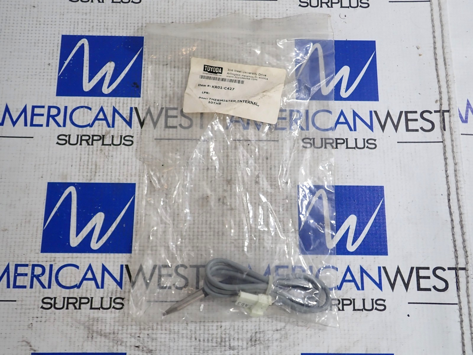 New Toyoda  KR01-C427 Internal Thermister 10THS KR01C427