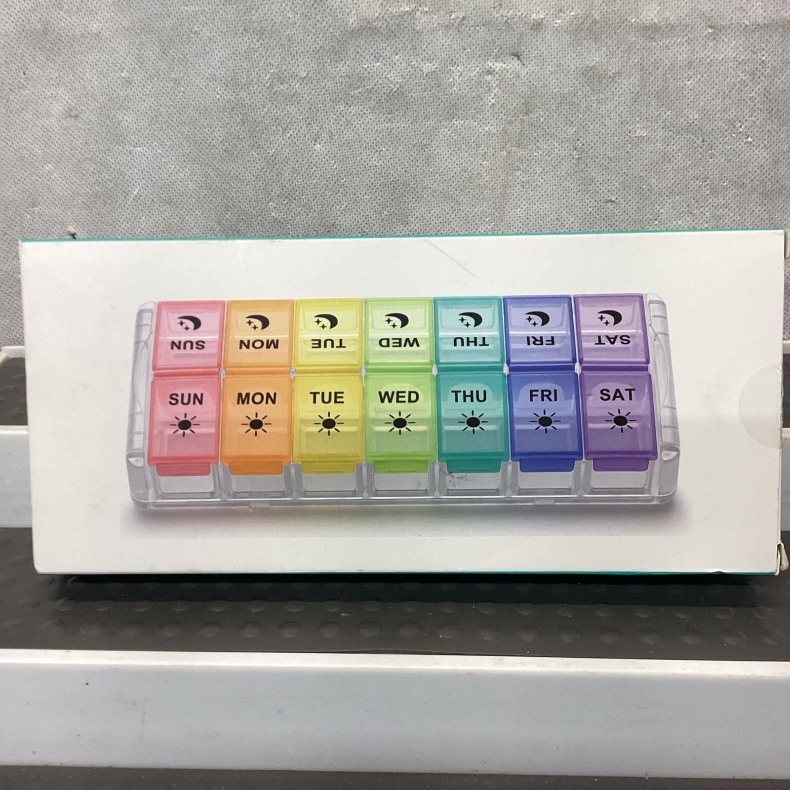 Fullicon Quickfill AM PM Pill Organizer Adult Care