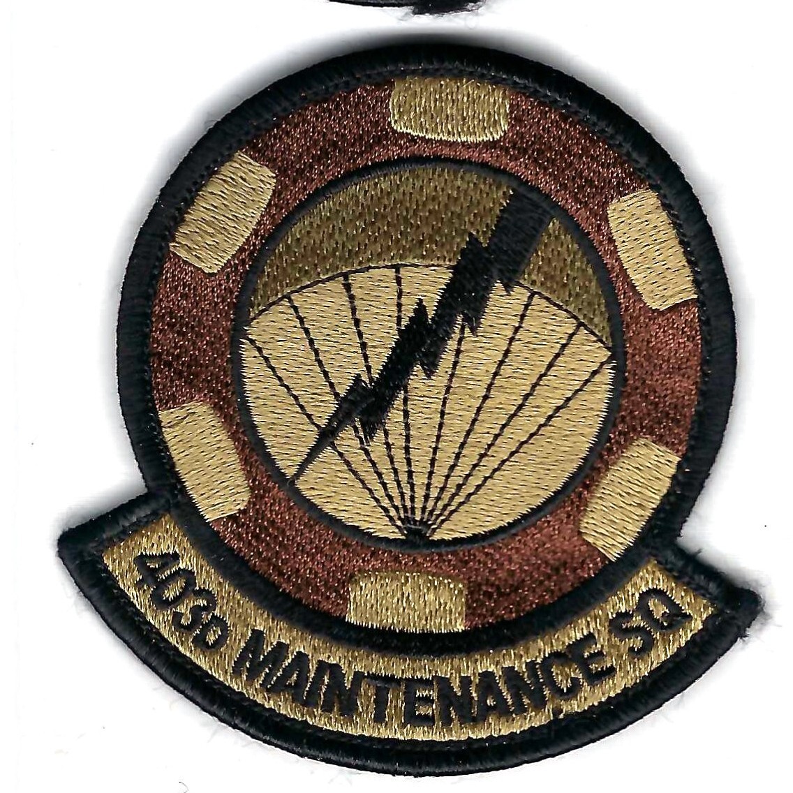 PATCH USAF 403rd MAINTENANCE SQ KEESLER  AFB             DB-13