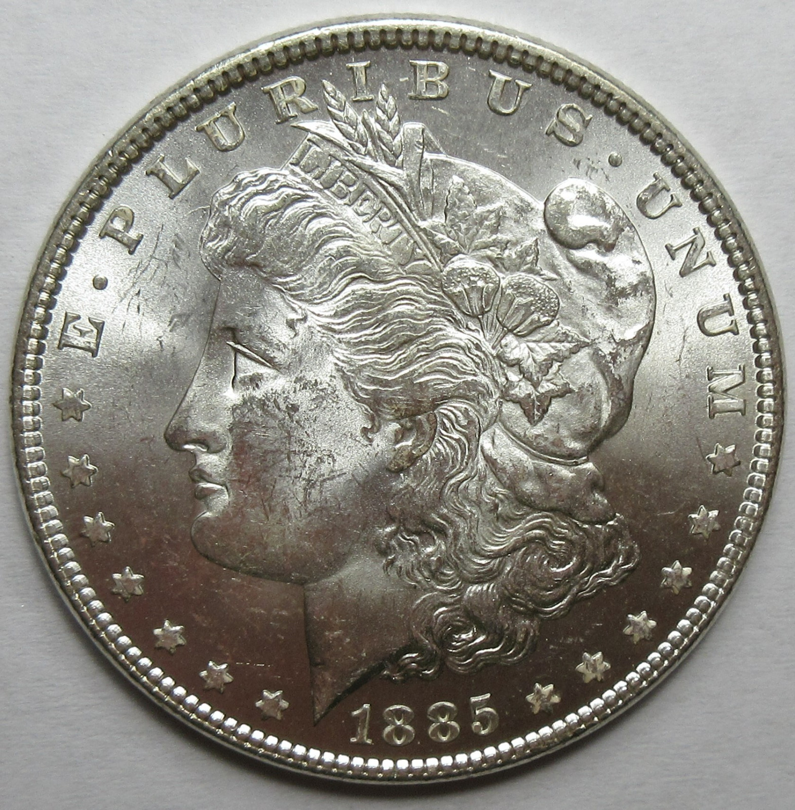 1885 Silver Morgan Dollar -Very Choice UNC- (#96o)
