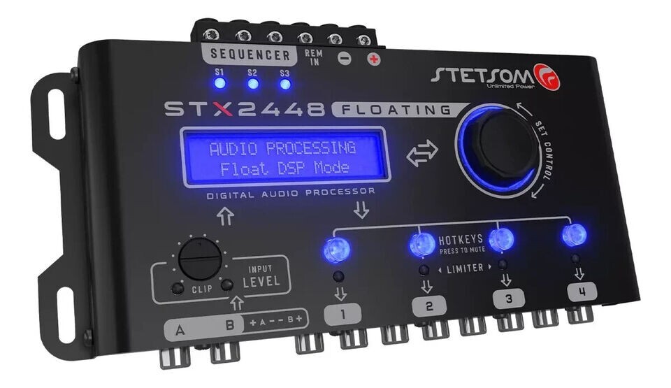 New Stetsom Stx2448 Floating Digital Crossover Processor