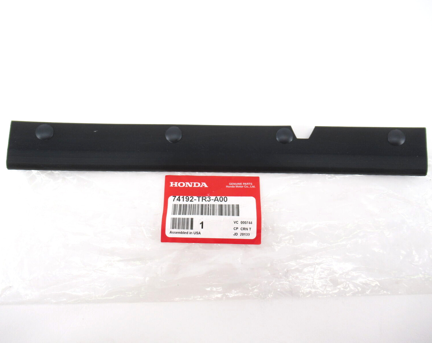 Genuine OEM Honda 74192-TR3-A00 Driver LH Rubber Headlight Seal 2013-2015 Civic