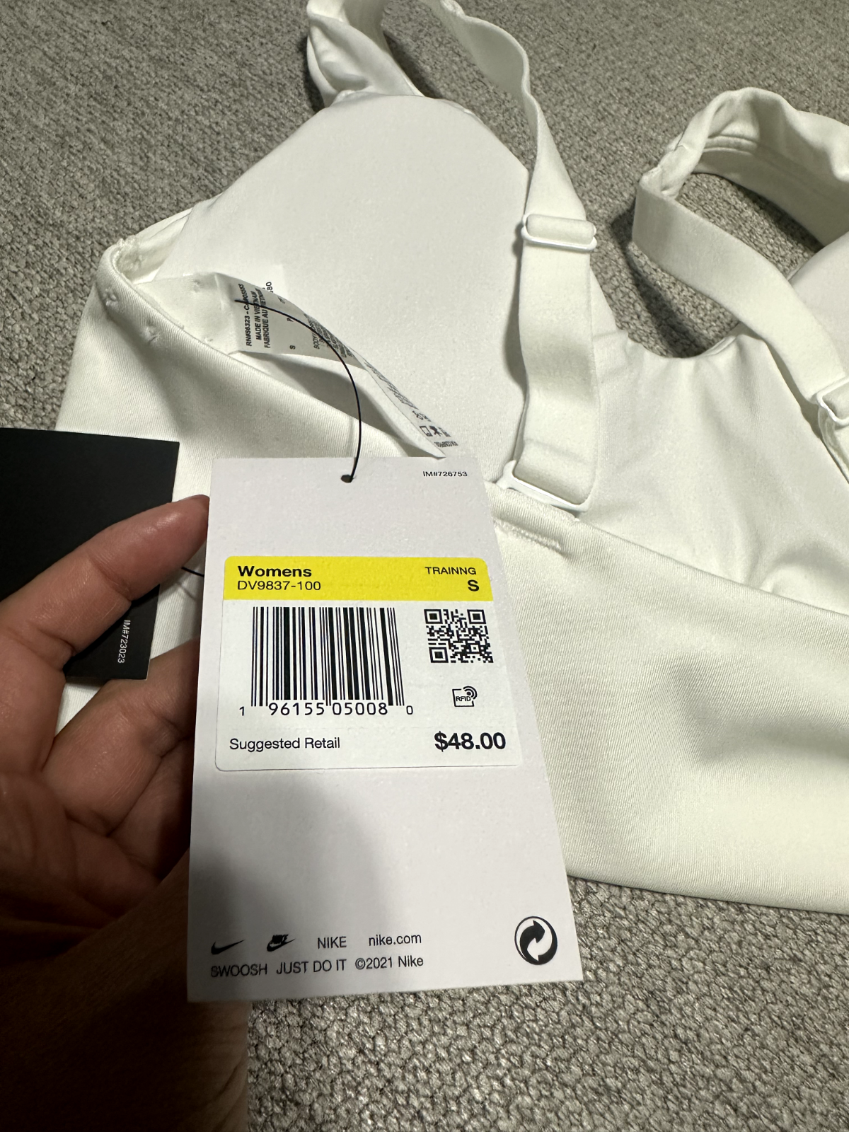 Nike Indy Bra Color White